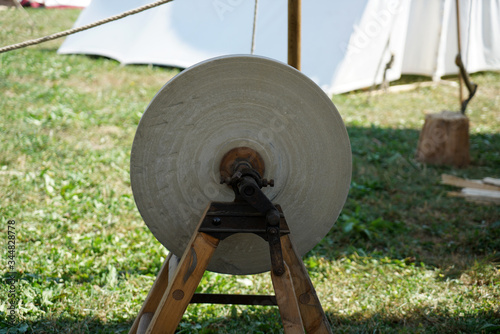 Old grindstone