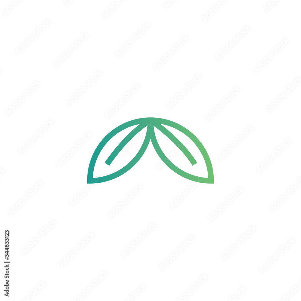Environmental green Nature Logo Design Template. Environmental green Nature Logo Design Template.