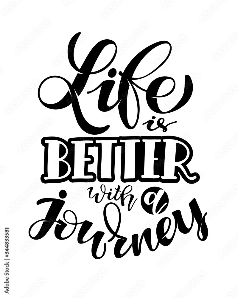 Fototapeta premium Cute hand drawn doodle lettering for postcard, t-shirt design. Lettering art. Motivation quote.