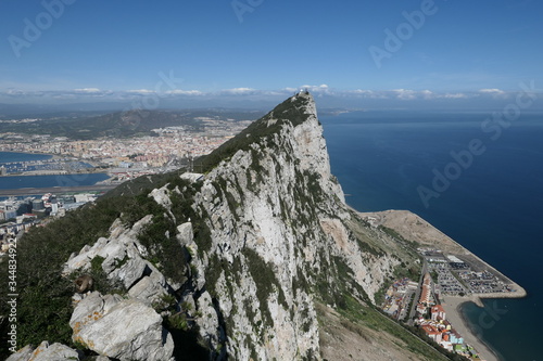 the northern Gibraltar rock