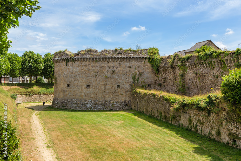 Dinan, France. Beaumanoir Fortress Tower