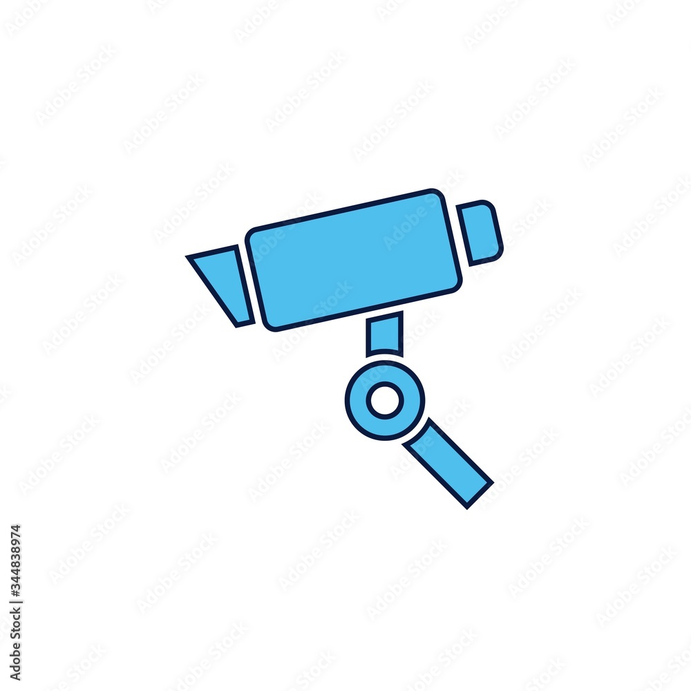 security camera icon vector illustration design