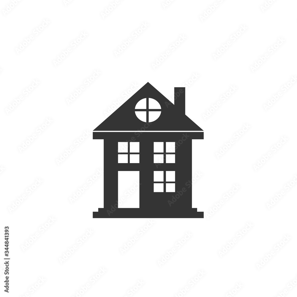 2 floor house icon vector illustration design 2 floor house icon vector illustration design