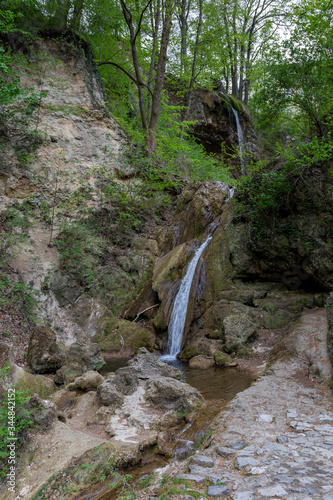 Waterfall in the Bukk mountains near Lilafured photo