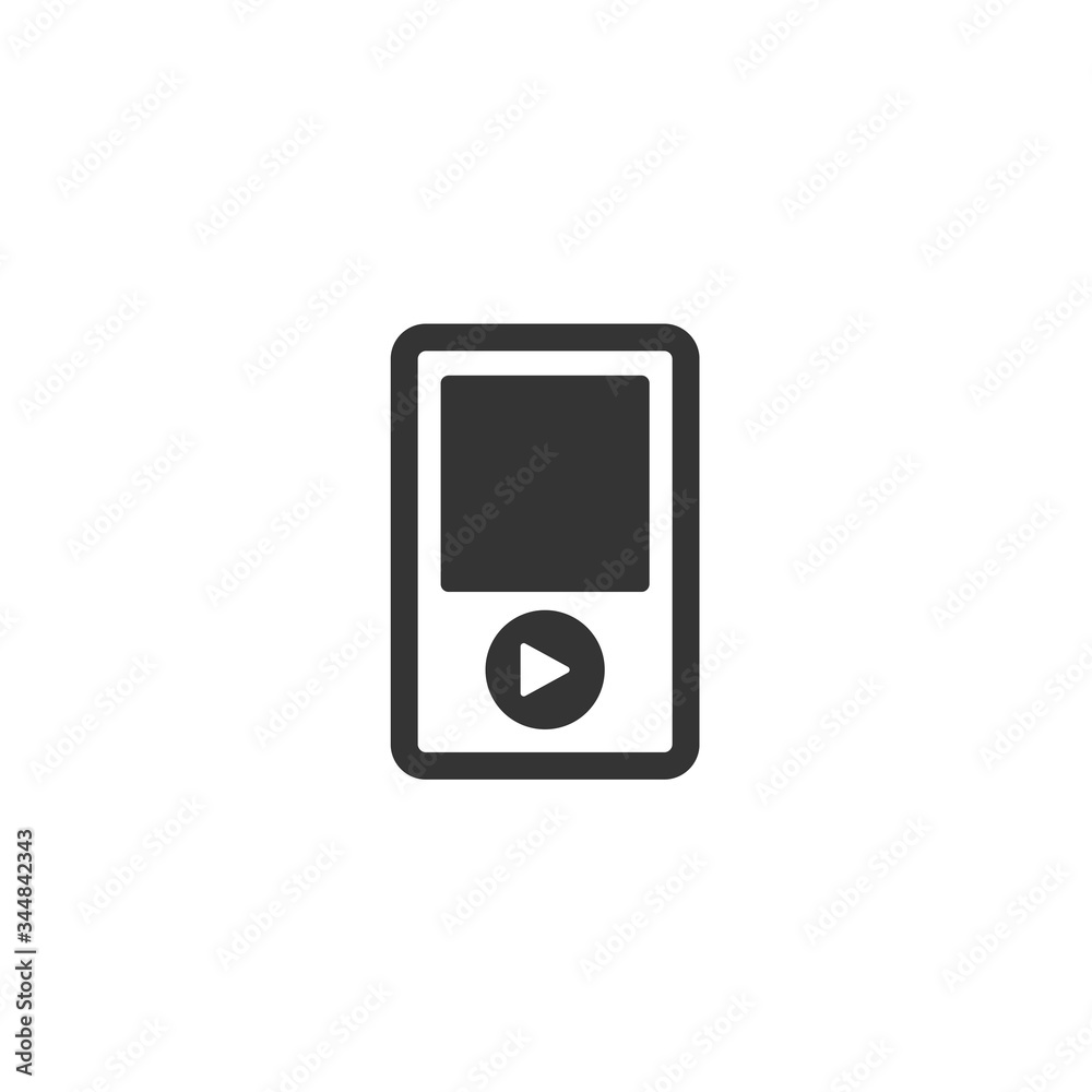 mp3 player icon vector illustration design mp3 player icon vector illustration design