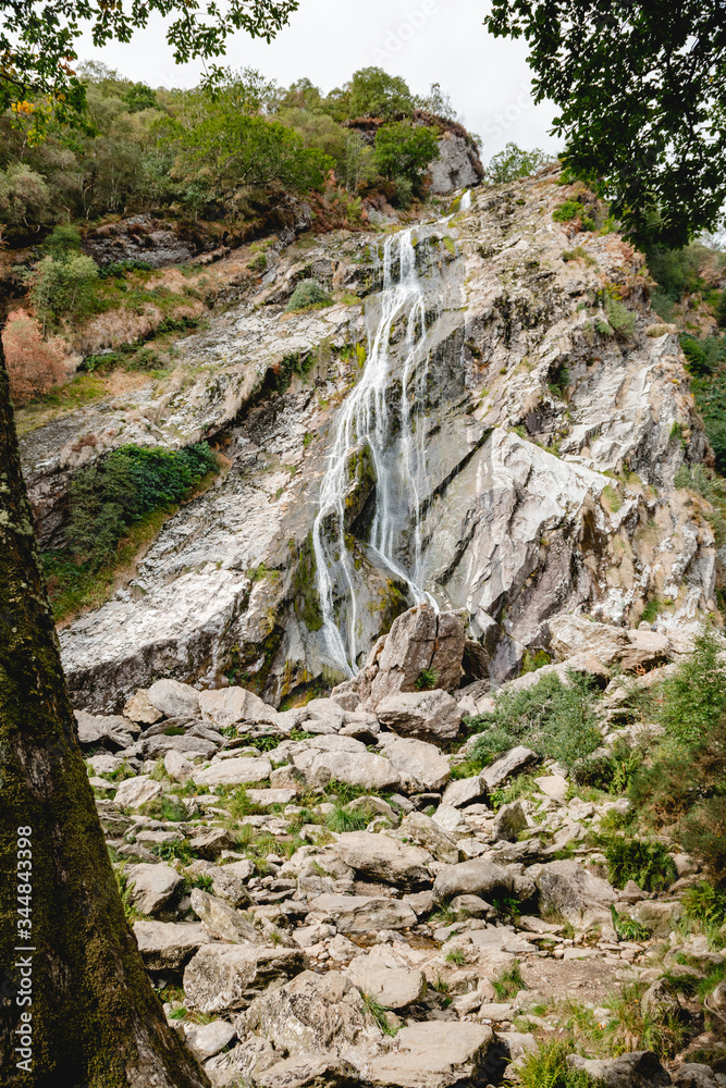 Irland Wicklow Mountains National Park Wasserfall