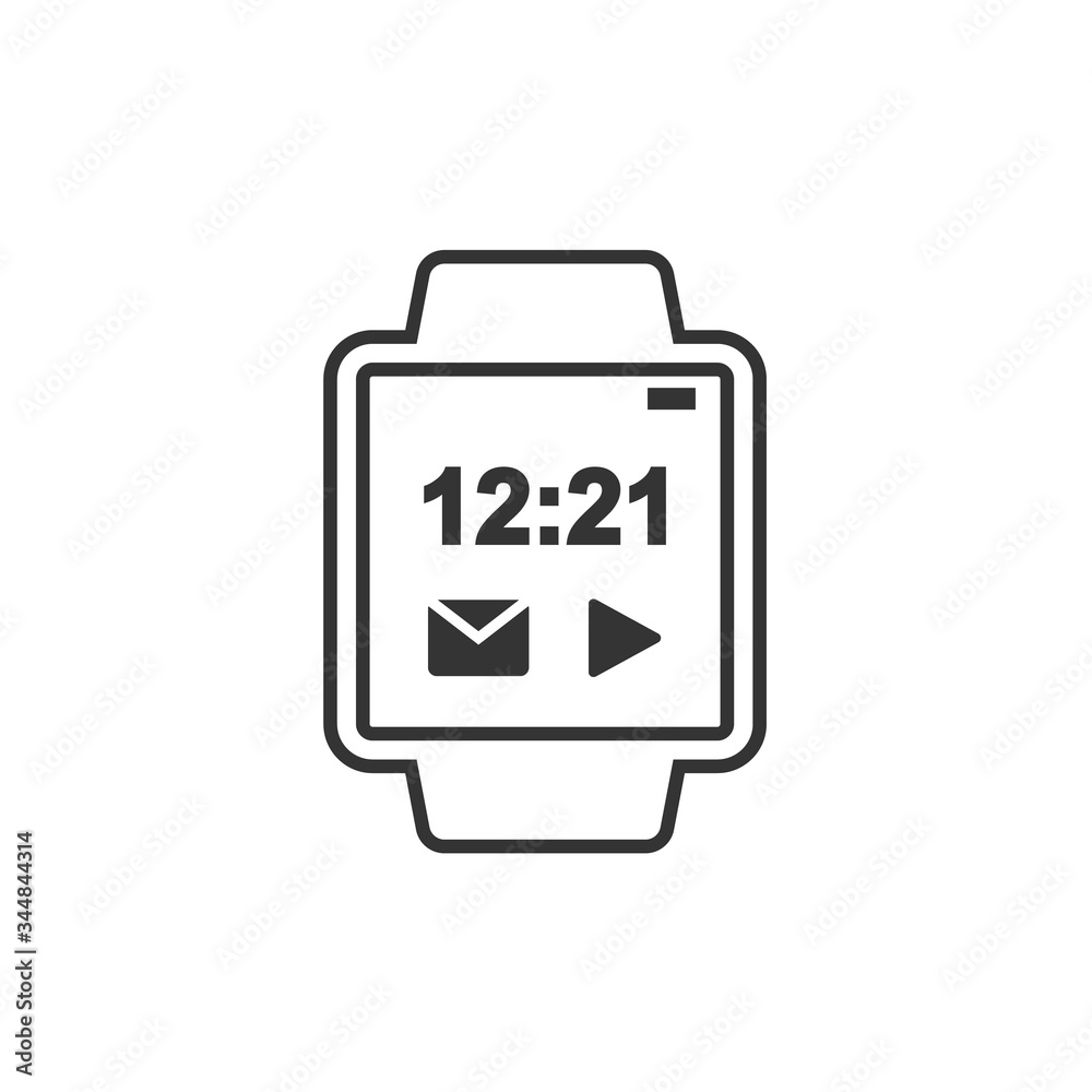 smart wrist watch icon vector illustration design smart wrist watch icon vector illustration design
