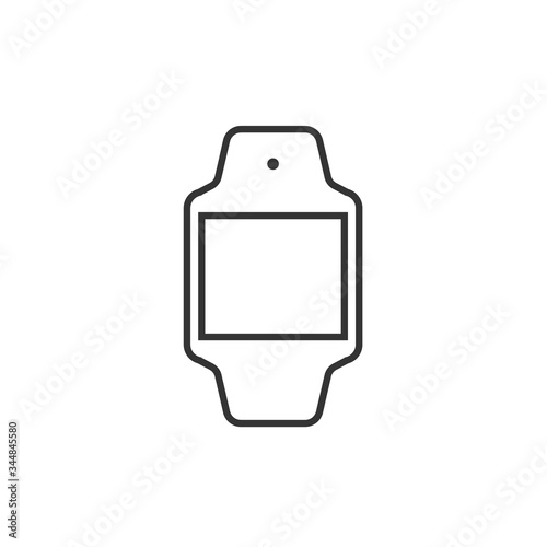 digital wrist watch icon vector illustration design