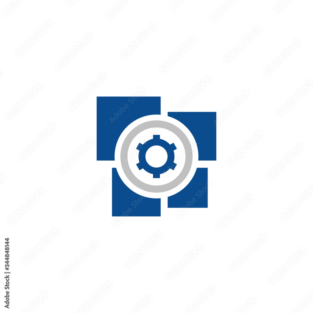 Gear cog logo design vector template Gear cog logo design vector template
