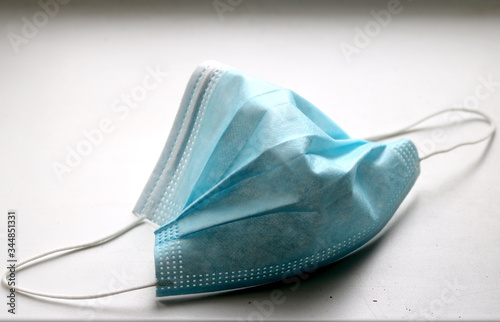 protective mask on white background, защитная медицинская маска