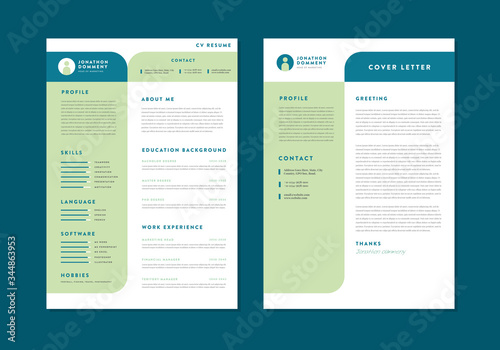 Curriculum vitae CV Resume Template Design