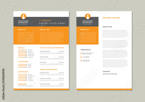 Curriculum vitae CV Resume Template Design