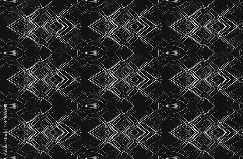 Abstract vector geomtric ornamental grunge background. EPS8 vector