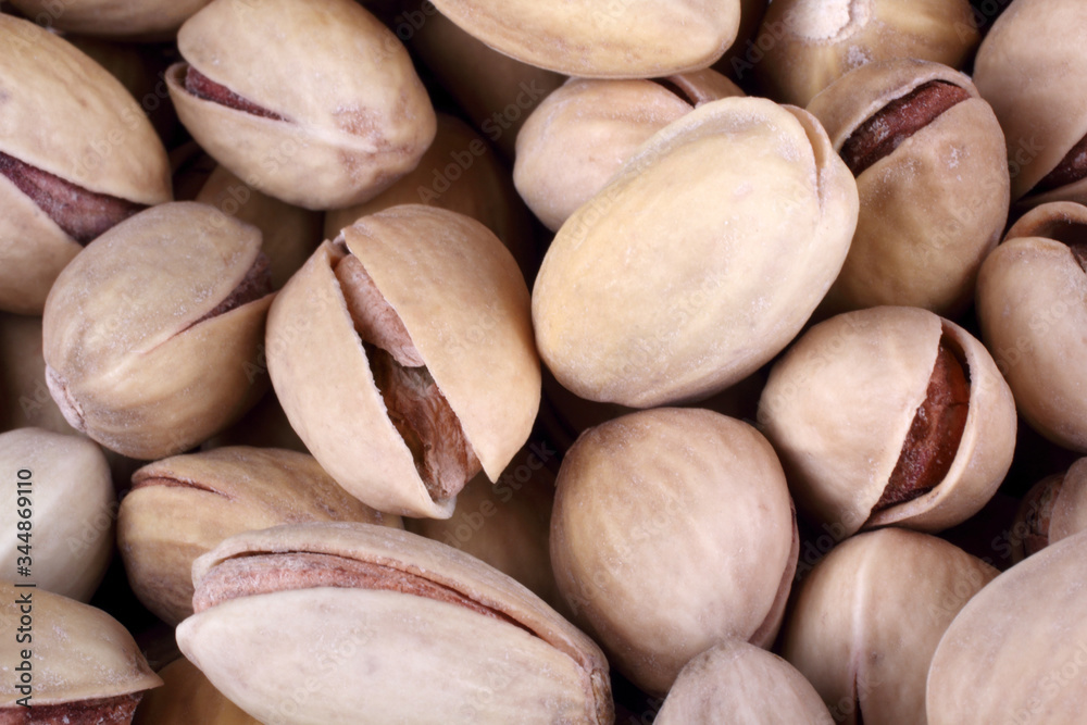 Pistachio nuts background Pistachio nuts background