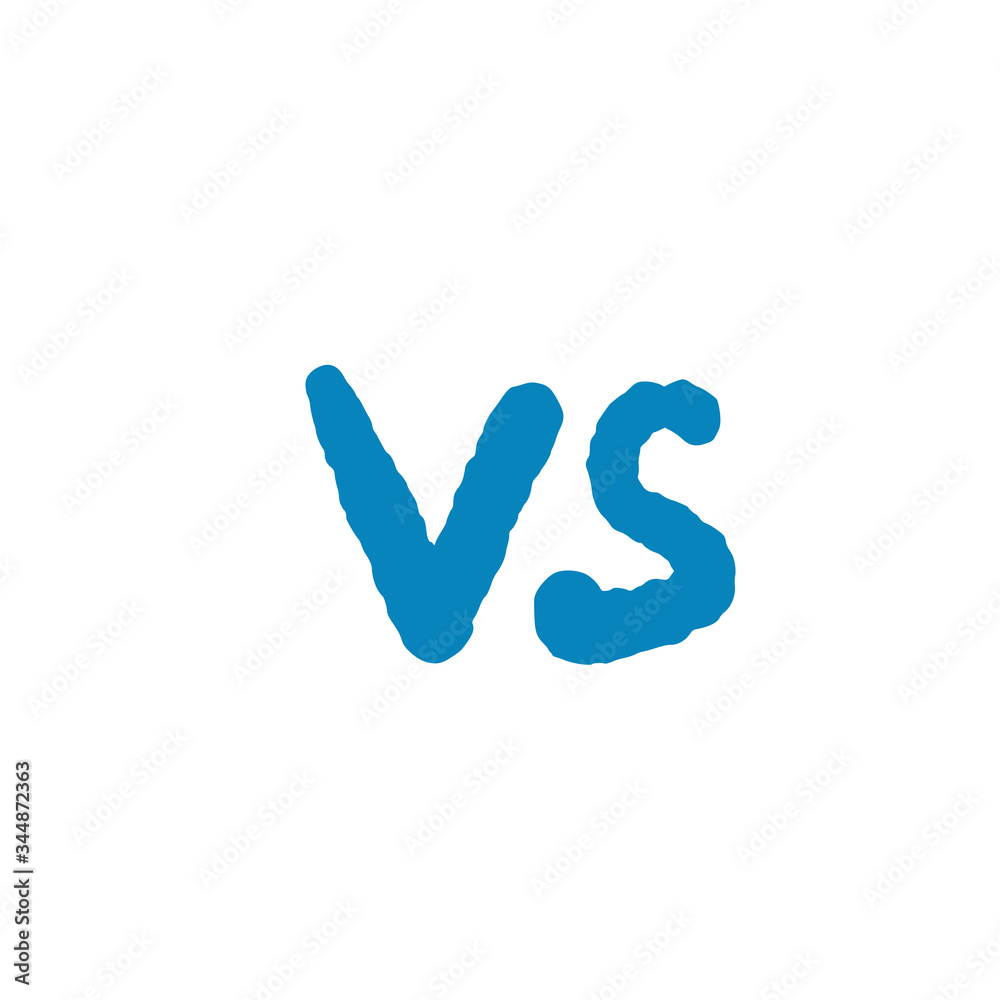 VS screen. Versus vector sign with copy space. VS screen. Versus vector sign with copy space.