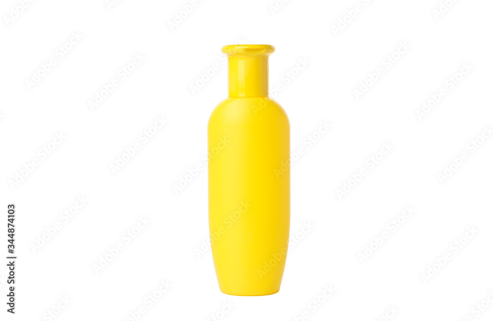 Blank bottle for shampoo isolated on white background Blank bottle for shampoo isolated on white background