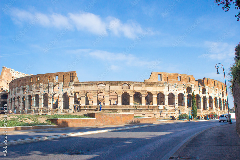 The Colosseum (in italian Colosseo Roma) Rome Italy
