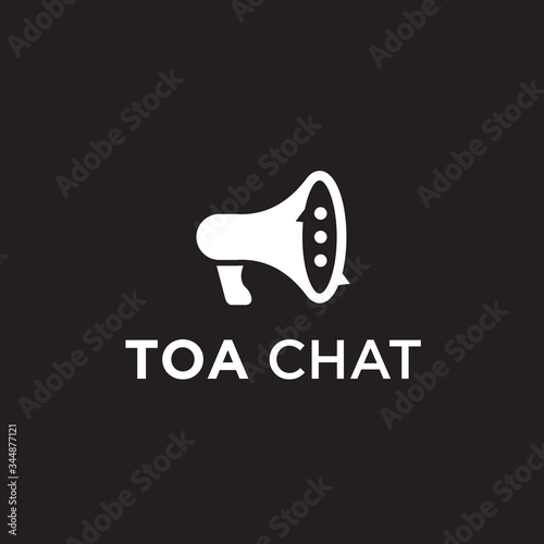 voice chat logo / talk vector
