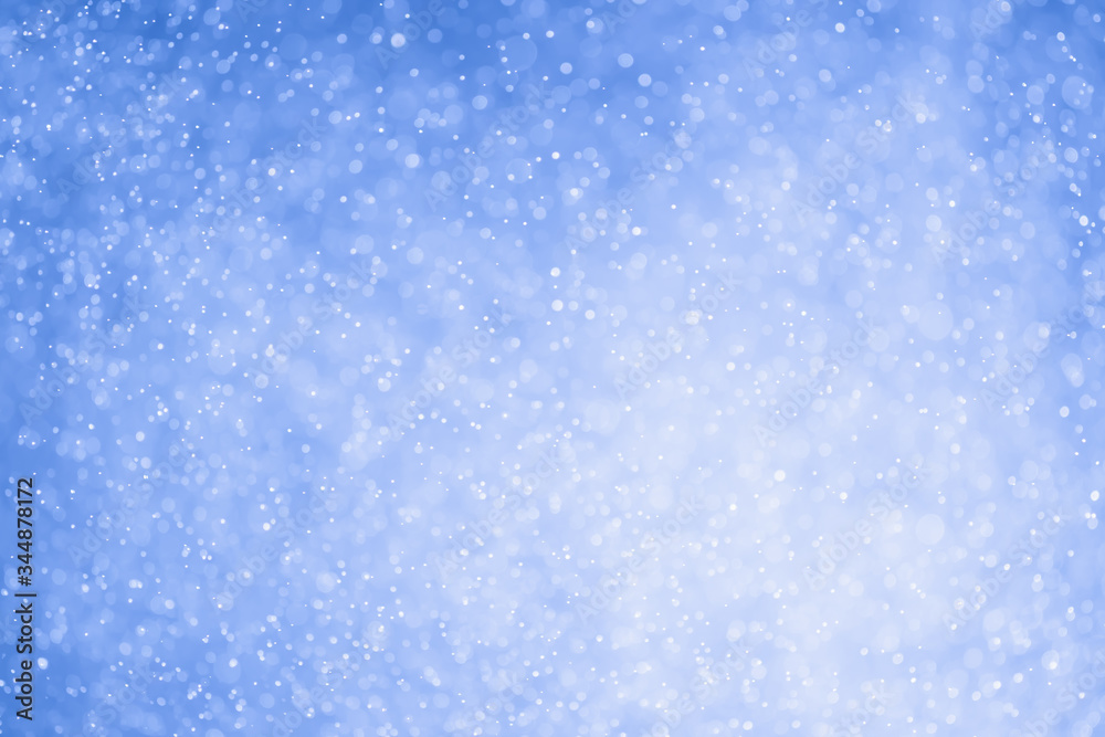 Blue glitter bokeh of light.Abstract blurred light Blue glitter bokeh of light.Abstract blurred light