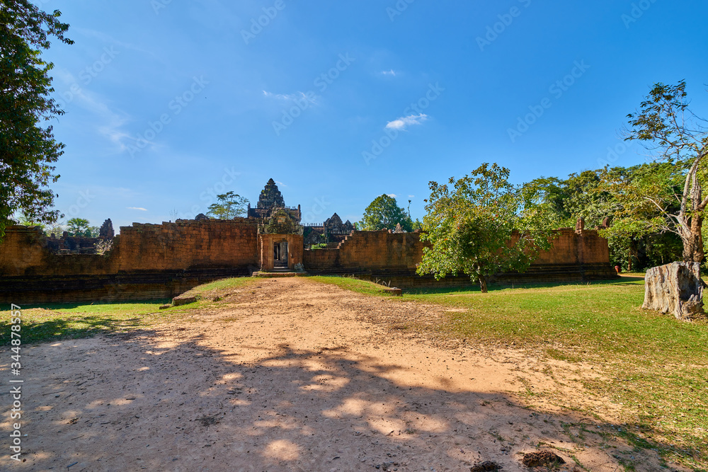 Banteay Samre temple Khmer temple at Angkor Thom is popular tourist attraction, Angkor Wat Archaeological Park in Siem Reap, Cambodia UNESCO World Heritage Site Banteay Samre temple Khmer temple at Angkor Thom is popular tourist attraction, Angkor Wat Archaeological Park in Siem Reap, Cambodia UNESCO World Heritage Site