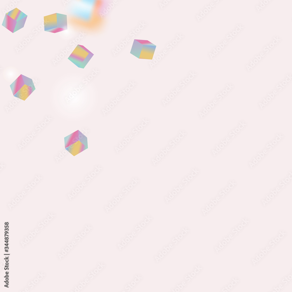 Vector Confetti Background Vector Confetti Background