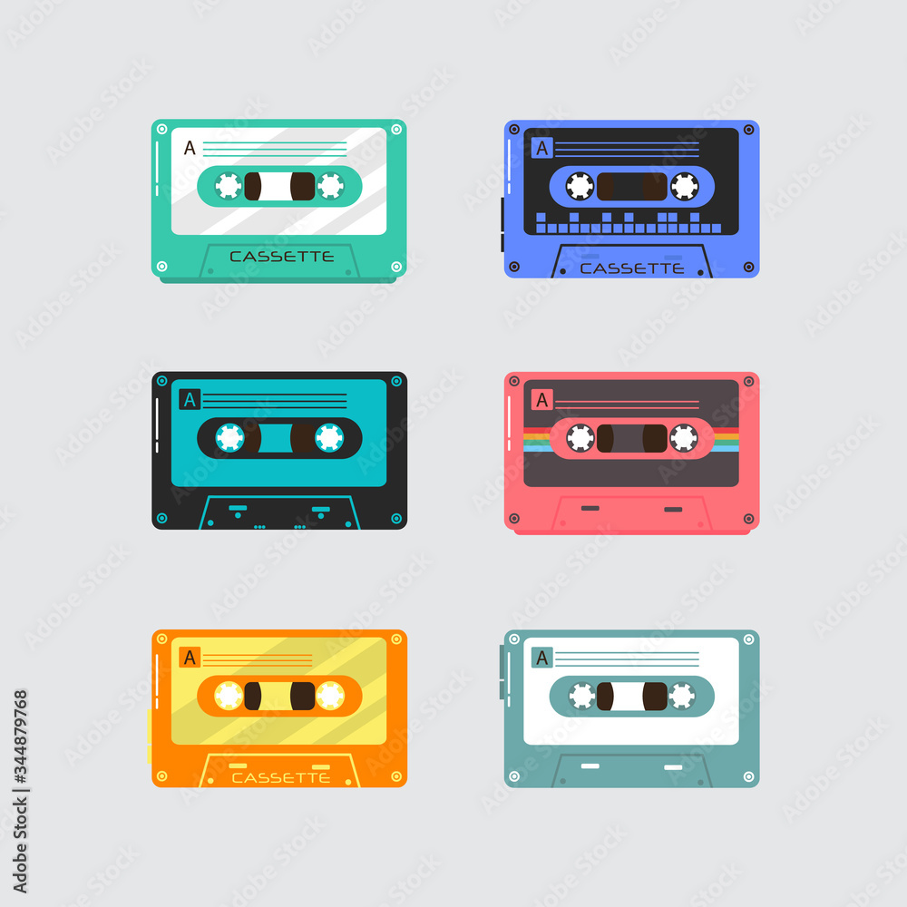 Music audio cassettes. 