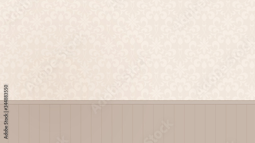 おしゃれな壁の背景イラスト_16:9