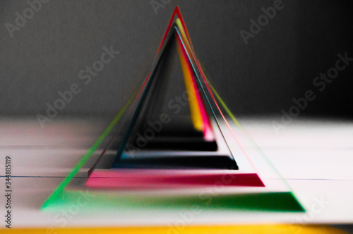 colorful triangles