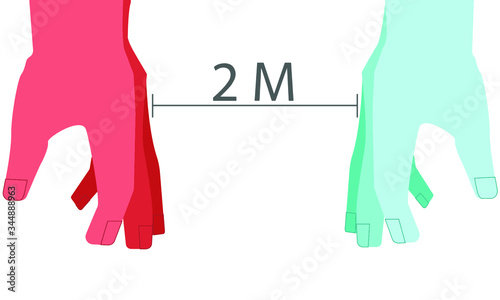 2m social distancing Keep 2M apart