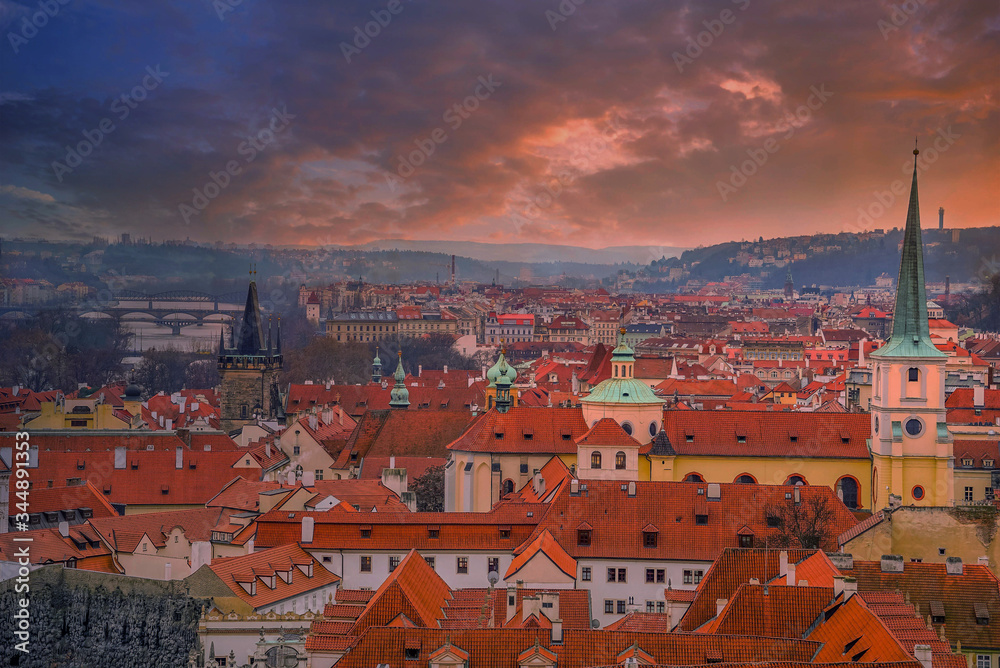 Over the Roofs of Praha