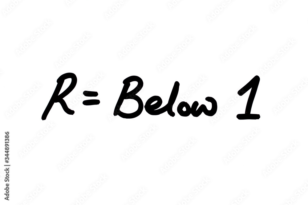 Transmission Rate R=Below 1