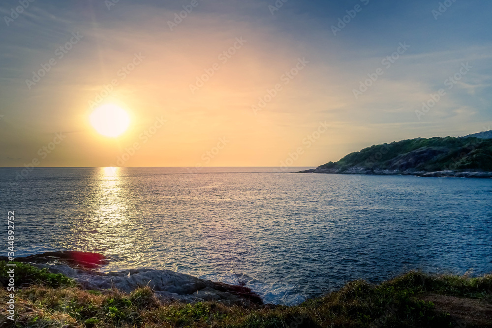 Fototapeta premium Sunset in Thailand Phuket