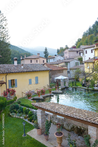 Rasiglia, a beautiful small village of ancient stone houses