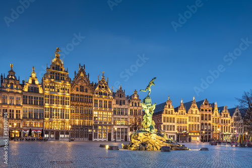 Grote Markt of Antwerp, Belgium