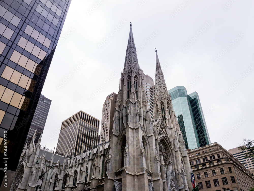 Church in the middle of Manhattan