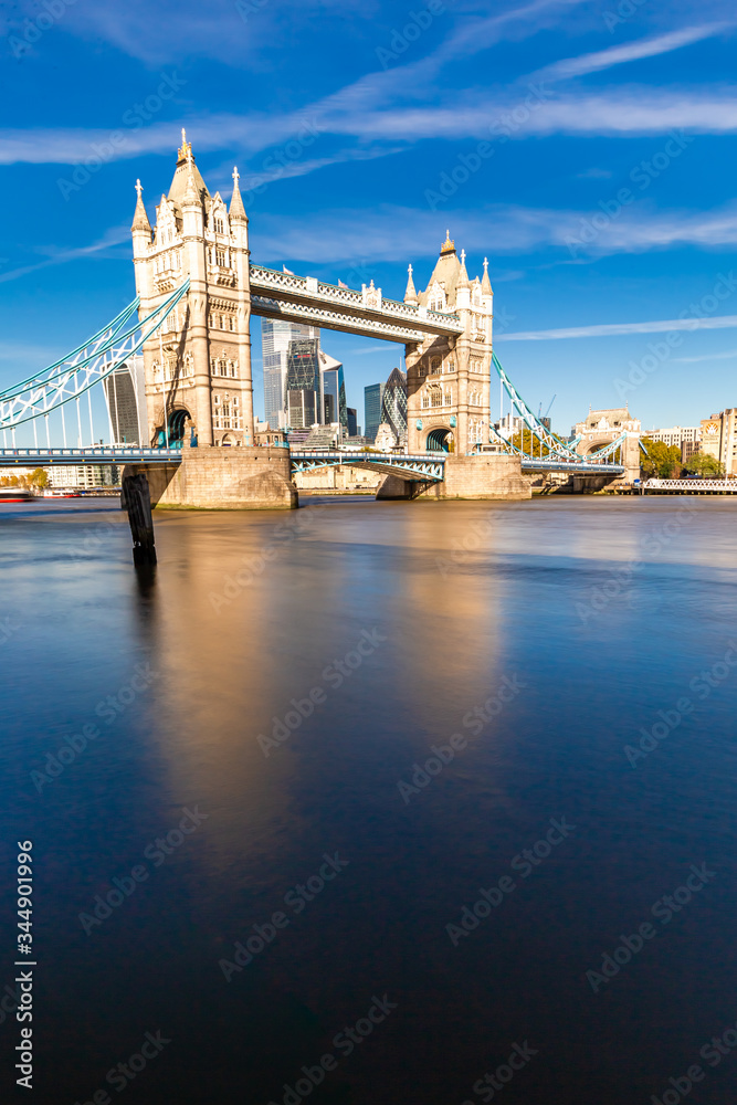 Obraz premium Tower Bridge in London, UK, United Kingdom.