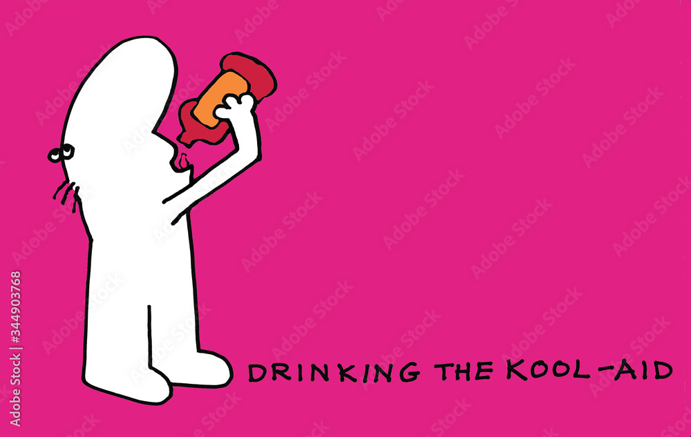 Drink the Kool Aid (pink)