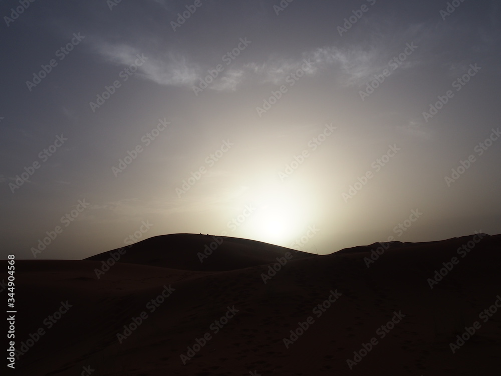 Beautiful Sahara Desert, Merzouga, Morocco