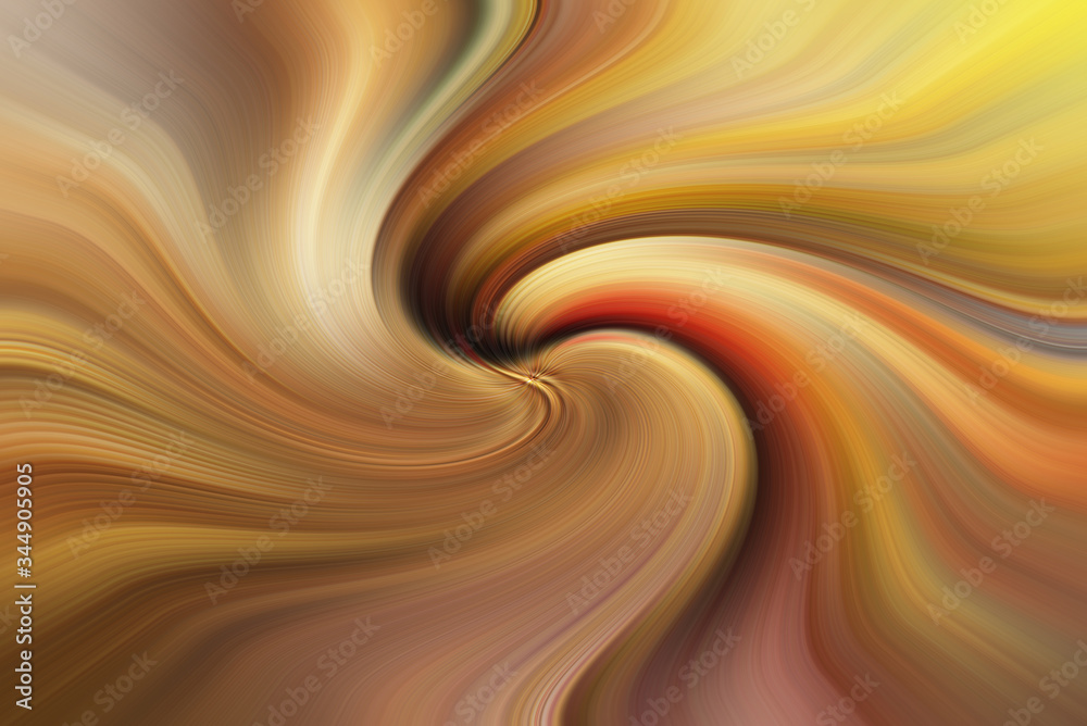 Abstract image composed of colored lines that create spirals Abstract image composed of colored lines that create spirals