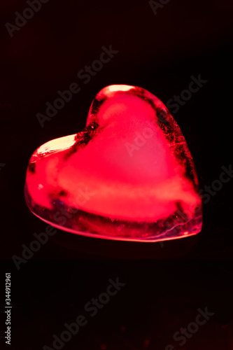 Corazón rojo