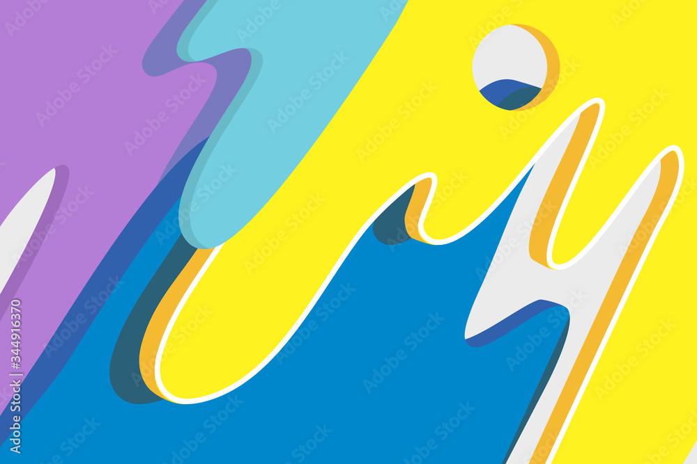 Abstract colorful liquid wallpaper and background Abstract colorful liquid wallpaper and background
