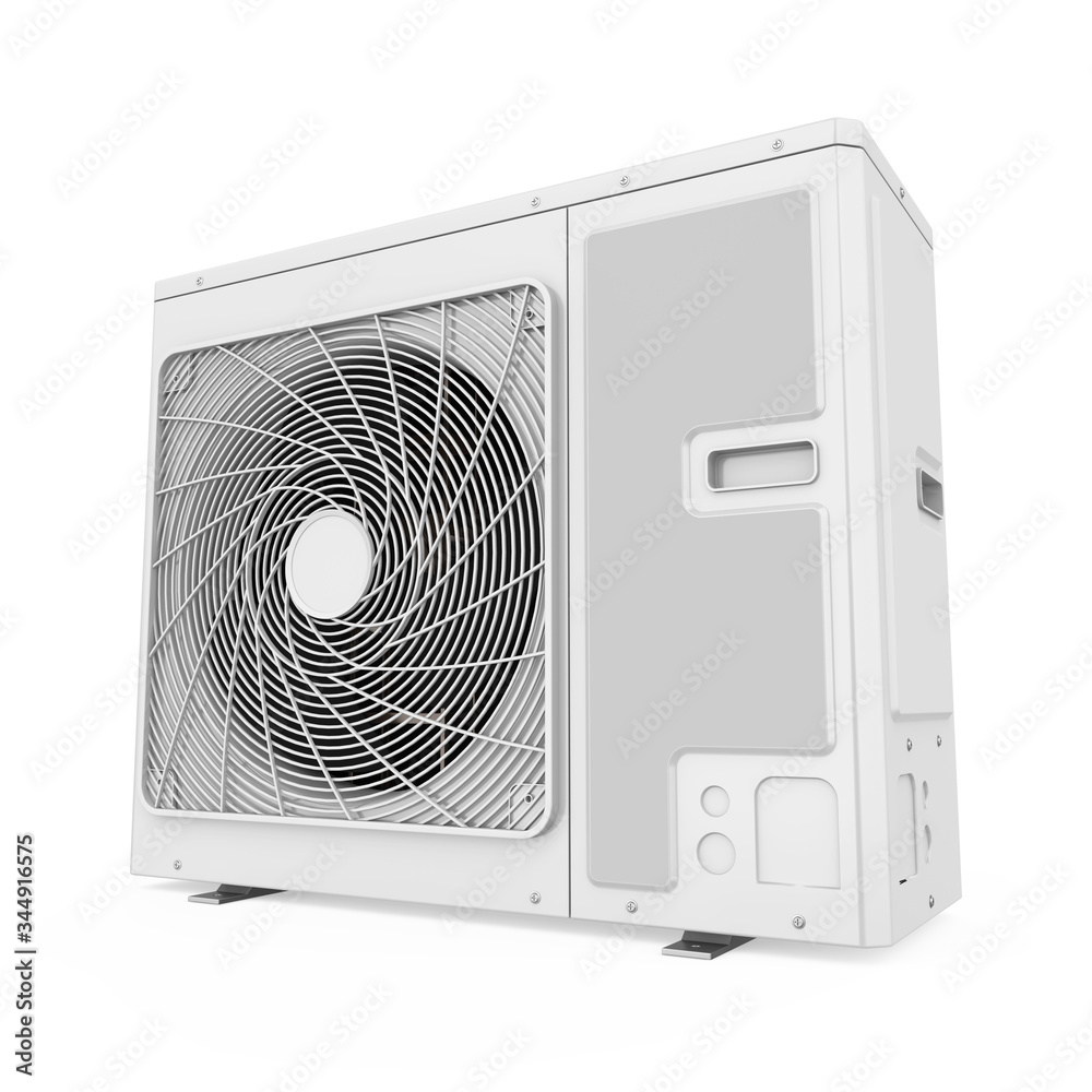 Air Conditioner Outdoor Unit Isolated