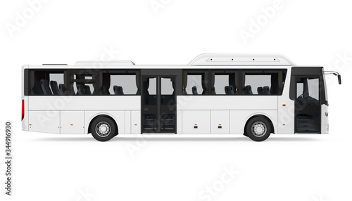Coach Bus Isolated