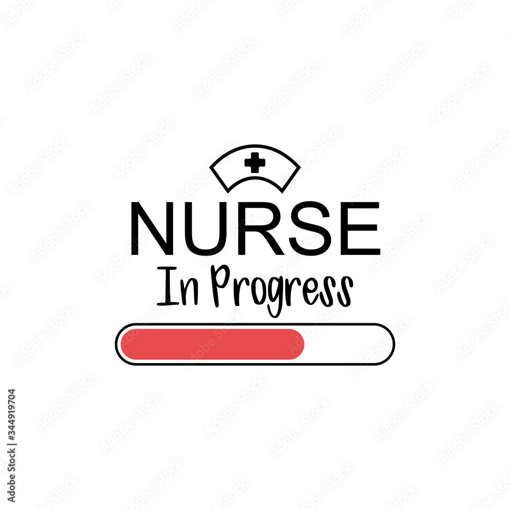 Nurse lettering quote typography Nurse lettering quote typography