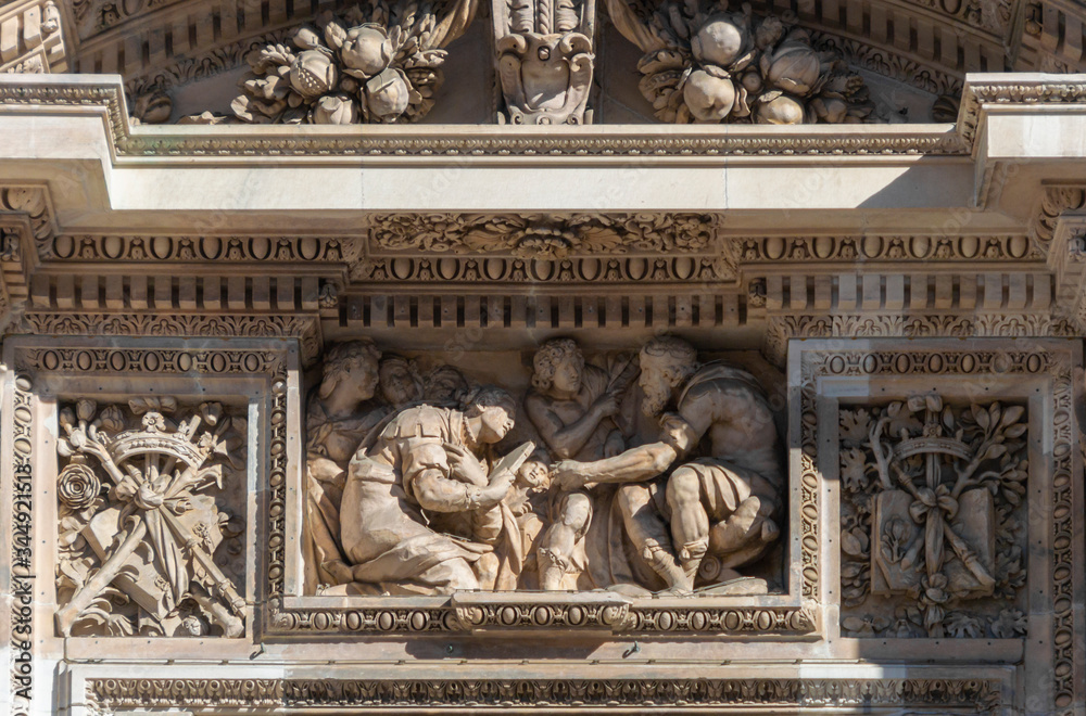 Fototapeta premium Milan Cathedral Detail, Italy