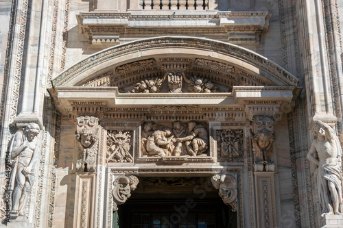 Milan Cathedral Detail, Italy