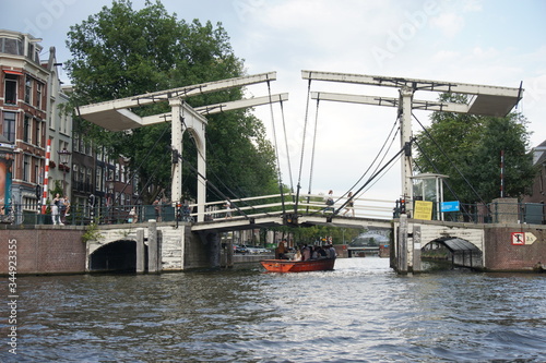 Amsterdam bridges, canals, September 2019