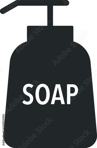 vector illustration of soap icon