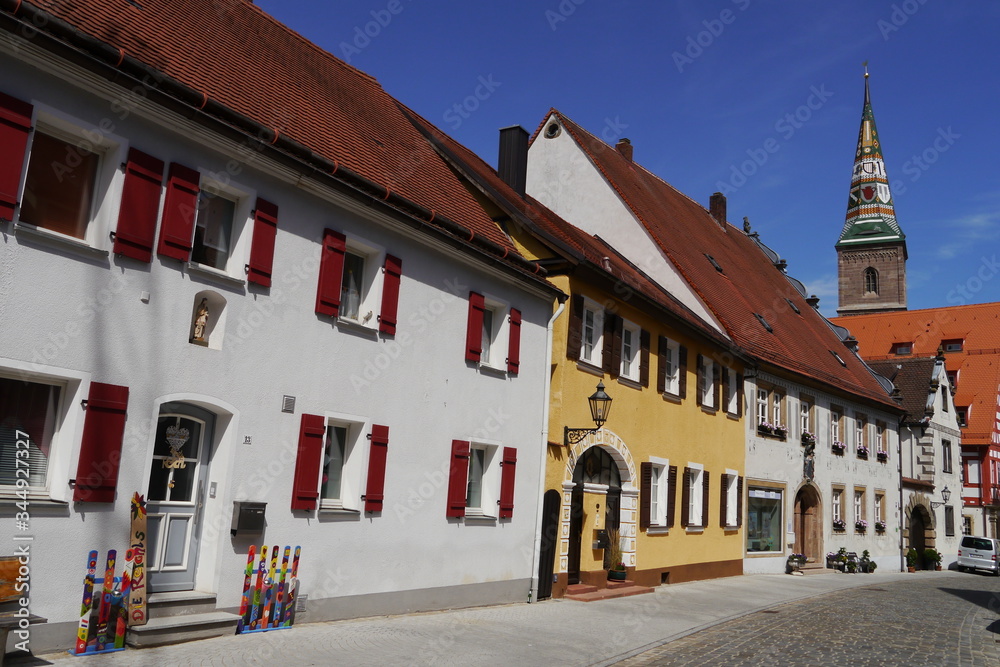 Mittelalterliche Stadt Wolframs-Eschenbach Hauptstraße