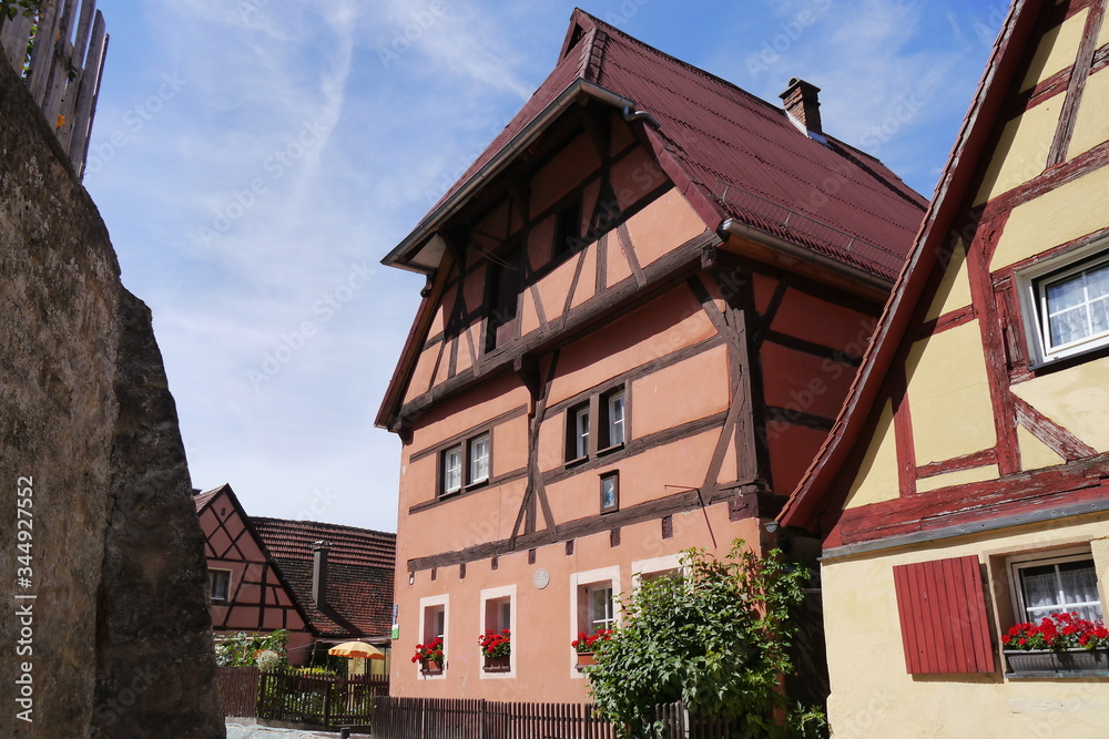 Mittelalterliches Pfründehaus in der Färbergasse Stadt Wolframs-Eschenbach